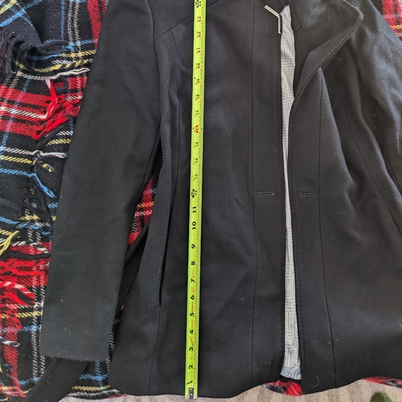 Ted Baker Rosess Short Wool Wrap Coat Ted 0/US 2 ***REPAIRED*** - Picture 8 of 9